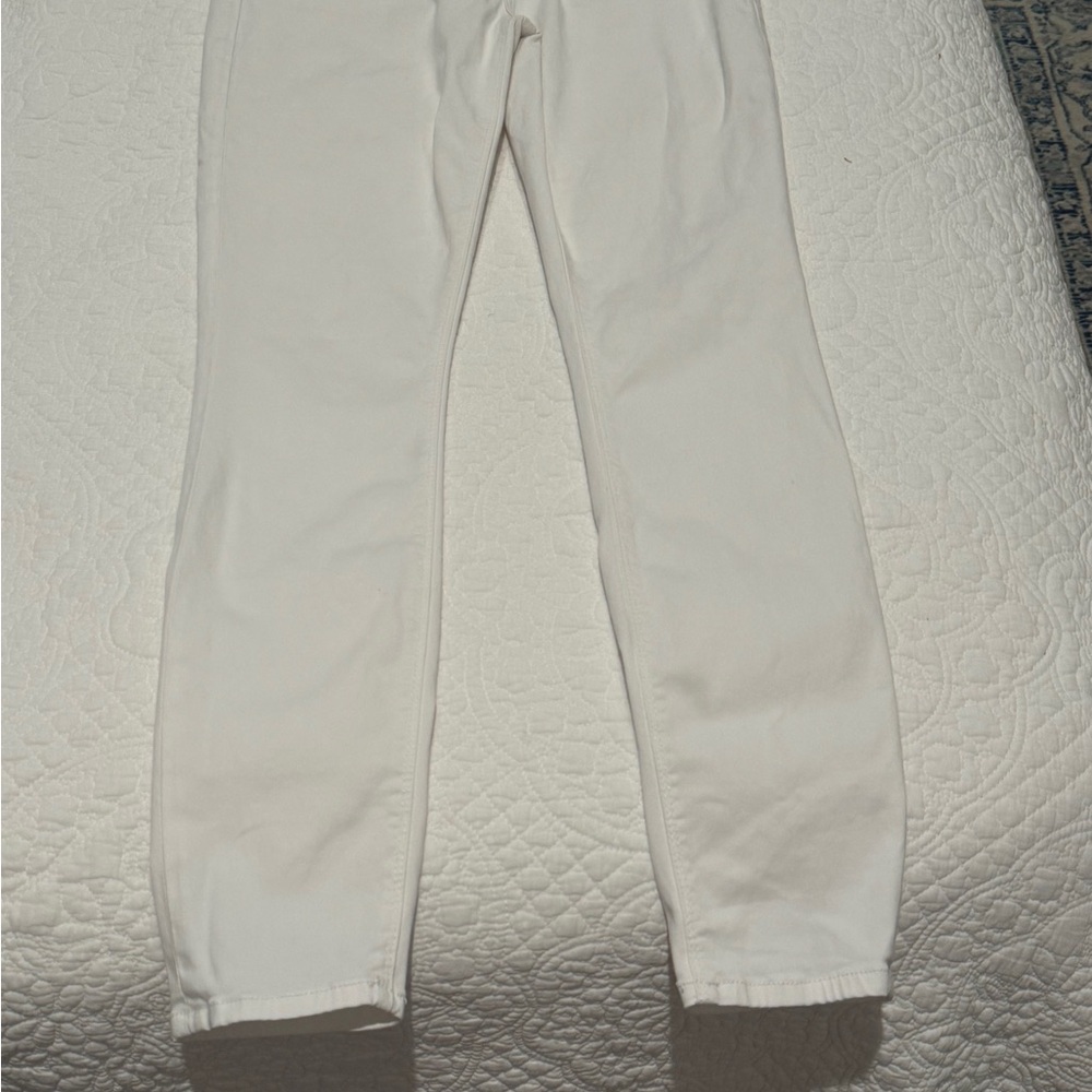 7 For All Mankind Women's White Jeans